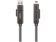 XO USB kabel 4v1, USB/USB-C/Lightning/USB-C, 1m, NB275
