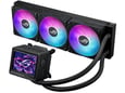 ASUS komplet za vodno hlajenje ROG Ryujin III 360 ARGB Extreme, 360 mm, LCD, ARGB, črna