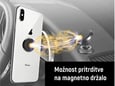 Chameleon Nosilec za telefon - univerzalno držalo RING-F za telefon na prst - črn