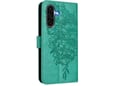 CHAMELEON preklopna torbica za Samsung Galaxy A56, turkizna, WLGO-Butterfly