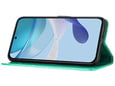 CHAMELEON preklopna torbica za Samsung Galaxy A56, turkizna, WLGO-Butterfly