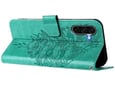 CHAMELEON preklopna torbica za Samsung Galaxy A56, turkizna, WLGO-Butterfly