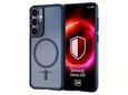 3MK silikonski ovitek Satin Armor Case za Samsung Galaxy S25 5G, prozorno črna