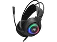 MARVO naglavne žične gaming slušalke z mikrofonom H8325, črna