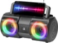 DEFENDER prenosni zvočnik BEATBOX 20, 20 W, RGB, črna, 65420