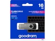 GOODRAM USB KLJUČ 16GB USB 3.2 za shranjevanje podatkov črno srebrn