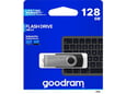 GOODRAM USB KLJUČ 128GB 2.0 za shranjevanje podatkov črno srebrn