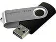 GOODRAM USB KLJUČ 128GB 2.0 za shranjevanje podatkov črno srebrn