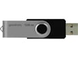 GOODRAM USB KLJUČ 128GB 2.0 za shranjevanje podatkov črno srebrn