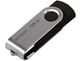GOODRAM USB KLJUČ 128GB 2.0 za shranjevanje podatkov črno srebrn