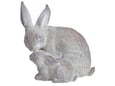 DekorDom Uskršnja dekoracija Rabbit mother with child 28cm 10026998