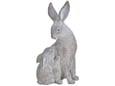 DekorDom Uskršnja dekoracija Rabbit mother with child 28cm 10026998
