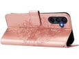 CHAMELEON preklopna torbica za Samsung Galaxy A17 5G, roza zlata, WLGO-Butterfly