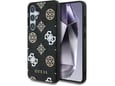 GUESS ovitek Stamp za Samsung Galaxy S25 5G, črna, GUHMS25SP4PWPK