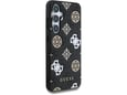 GUESS ovitek Stamp za Samsung Galaxy S25 5G, črna, GUHMS25SP4PWPK