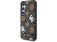 GUESS ovitek Stamp PU MagSafe za Samsung Galaxy S25 Ultra 5G, rjava, GUHMS25LP4PWPW