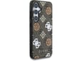 GUESS ovitek Stamp PU MagSafe za Samsung Galaxy S25 Ultra 5G, rjava, GUHMS25LP4PWPW