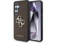 GUESS ovitek Grained za Samsung Galaxy S25 Plus 5G, rjava, GUHCS25MPGT4MBW