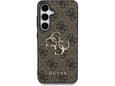 GUESS ovitek za Samsung Galaxy S25 5G, rjava, GUHCS25S4GMGBR