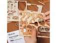 ROBOTIME 3D Puzzle, Klasična kočija, Lesena 3D sestavljanka 3D-TG506