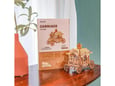ROBOTIME 3D Puzzle, Klasična kočija, Lesena 3D sestavljanka 3D-TG506