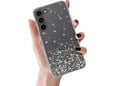ONASI silikonski ovitek Sparkle za Samsung Galaxy A36, prozorna