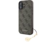GUESS ovitek za silikonski iPhone 16e/iPhone 17e, rjav