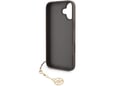 GUESS ovitek za silikonski iPhone 16e/iPhone 17e, rjav