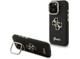 GUESS ovitek Cam Stand za iPhone 16 Pro Max, črna, GUHCP16XPCS4GSK