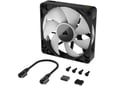 CORSAIR ventilator iCUE Link RX140 RGB, 140mm, RGB, črna