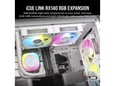 CORSAIR ventilator iCUE Link RX140 RGB, 140mm, RGB, bela
