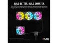 CORSAIR ventilator iCUE Link RX140 RGB, 140mm, RGB, bela