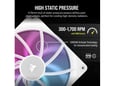 CORSAIR ventilator iCUE Link RX140 RGB, 140mm, RGB, bela