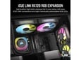 CORSAIR ventilator RX120 RGB, 120mm, RGB, črna