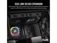 CORSAIR ventilator iCUE Link RX140, 140mm, črna