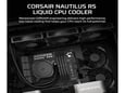 CORSAIR komplet za vodno hlajenje Nautilus 360, 360 mm, RGB
