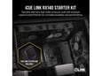 CORSAIR ventilatorji z kontrolerjem iCUE Link RX140, 140mm, črna, 2 kos