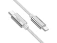HOCO podatkovni polnilni kabel U134 Type C na Type C 1,8m 240W 5A - siv pleten