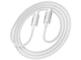 HOCO podatkovni polnilni kabel U134 Type C na Type C 1,8m 240W 5A - siv pleten