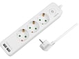 Logilink Produžni kabl 3 mesta 2 USB prekidač 1.5m