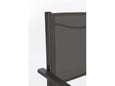 BIZZOTTO vrtni stol Hilde, aluminij, siva