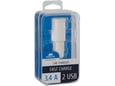 RIVACASE avtomobilski polnilec PS4223, 17 W, 2x USB-A