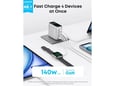 ANKER hitri polnilec 140W, 4 porti, B2697G41