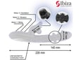 IBIZA Vibrator Rabbit Biting And Rotation Effect