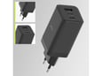 ALLITY polnilec ATC-01 GaN, 65W, 2x USB Type-C, 1x USB Type-A, črna