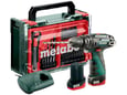 METABO udarni akumulatorski vrtalni vijačnik PowerMaxx SB Basic set, 12 V, 600385710