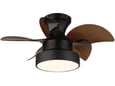 Globo-Lighting stropni ventilator z LED svetilko 22W 3000-6500K