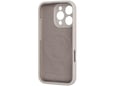 ONASI silikonski ovitek Mat Liquid z MagSafe za iPhone 16 Pro, siva