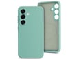 ONASI silikonski ovitek Mat Liquid z MagSafe za Samsung Galaxy S25 5G, mint