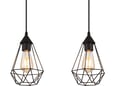 Globo-Lighting viseča svetilka ZACHARY 3xE27 črna